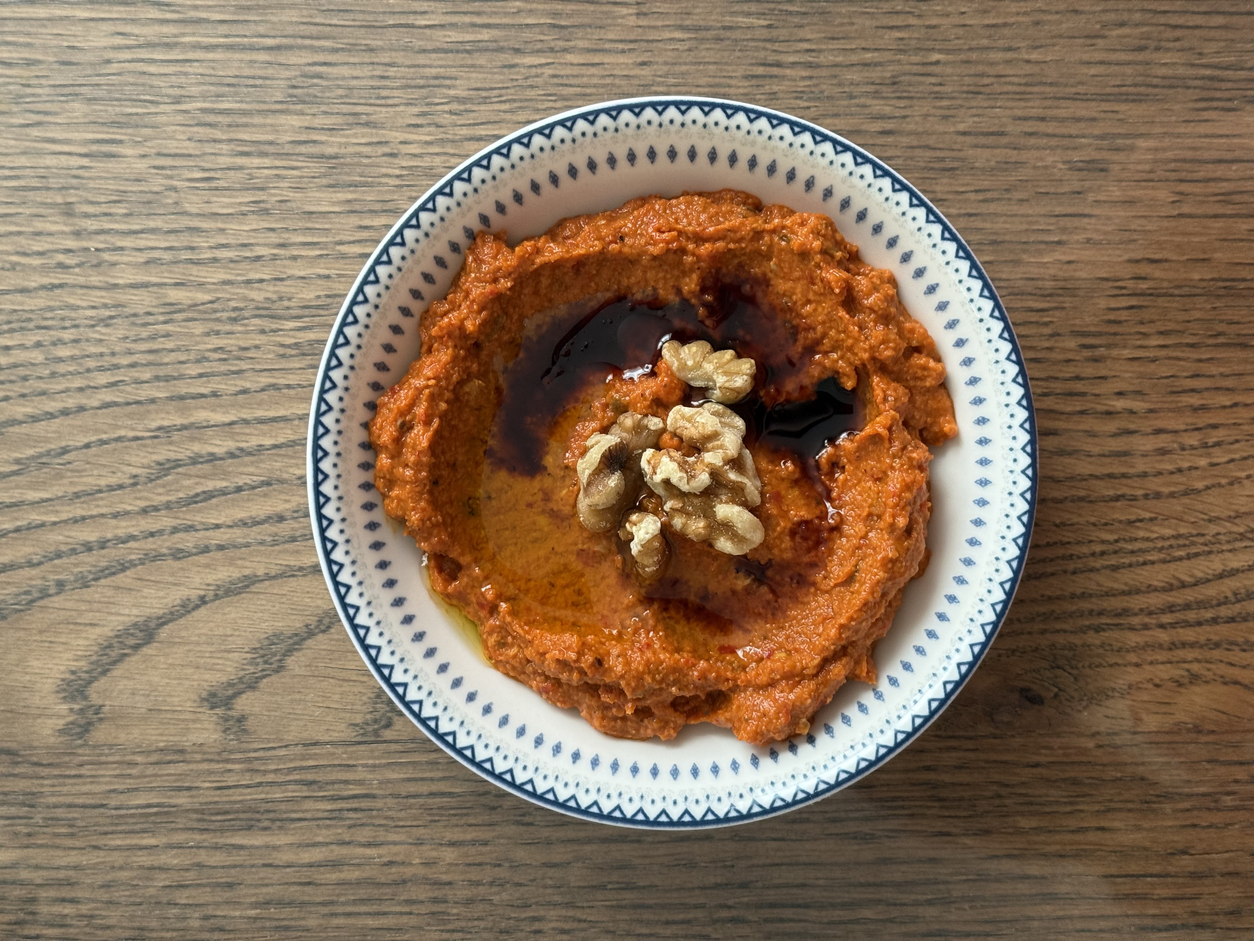 Muhammara (Roasted Red Pepper Dip)